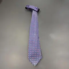 エトロ ETRO ネクタイ ネイビー ドット柄