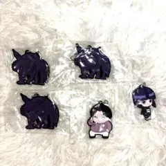 【5点セット】HUNTER×HUNTER ゾルディック家　ラバーマスコット