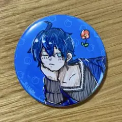 カラフルピーチ なおきり 直筆イラスト缶バッジ