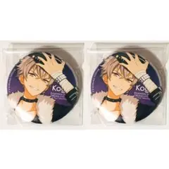 新品★あんスタ★UNDEAD【大神晃牙】スタライ★キャラバッジ★2点セット