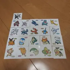 ポケモンパンシール30周年コンプリート 21枚セット