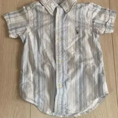 Ralph Lauren ストライプシャツ 2/2T
