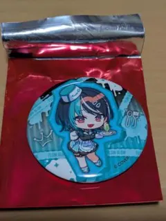 ホロライブ FLOW GLOW 輪堂千速 カラオケの鉄人 缶バッジ - メルカリ