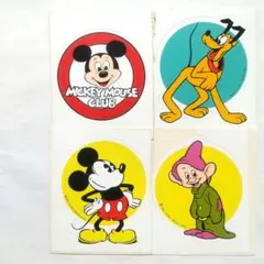 ディズニー ステッカー シール ミッキー