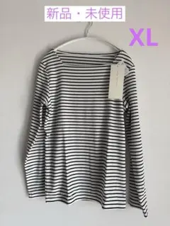 【新品・未使用】神戸レタス　細リブ長袖Tシャツ　スクエアタイプ　XL