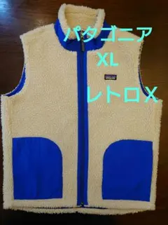 パタゴニア　レトロＸ　ＸＬ表記　美品　ベスト　ジュニアレディース
