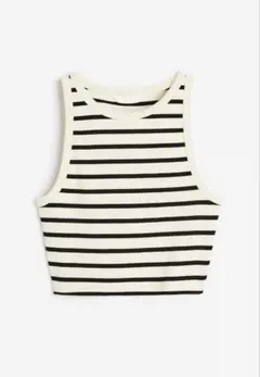 H&M クロップドタンクトップ