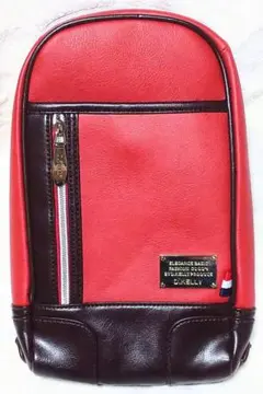 新品 D.KELLY メンズ 斜めがけ 縦型 ショルダー ボディバッグ