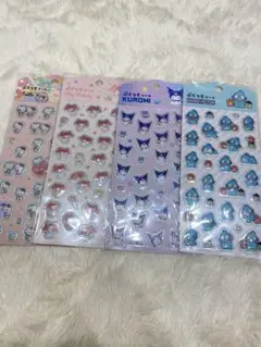 ダイソー ぷくっとシール サンリオ