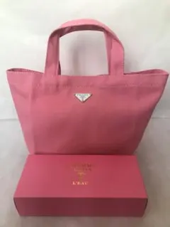 PRADA トートバッグ ノベルティ非売品 箱付♡希少ピンク