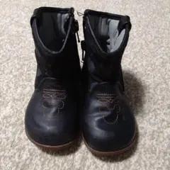 ミッキーマウス 黒 ブーツ