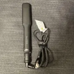 SALONIA ブラック ストレートヘアアイロン 35mm