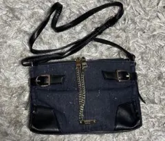 vivayou ショルダーバッグ デニム ネイビー