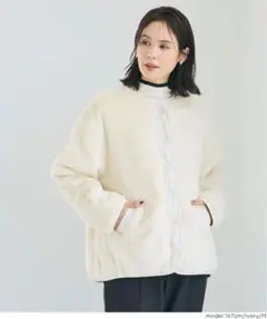 COCAリバーシブルキルティングブルゾン