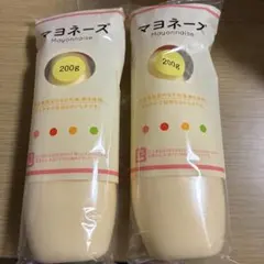 生活クラブ　マヨネーズ200gチューブ×2本GM対策済　化学調味料不使用のサムネイル