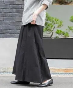 新品◆FORK&SPOON◆ジャガードワイドパンツ《BLACK》◆ドアーズ