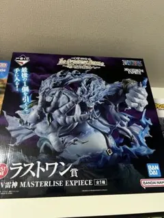 に*ん様 ワンピース エネル フィギュア 雷神 ラストワン賞 - メルカリ