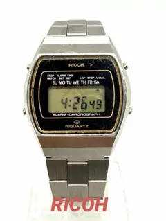 RICOH リコー RIQUARTZ デジタル腕時計 本体のサムネイル