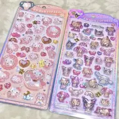 うるちゅるポップシール　サンリオ　ベビー　ハローキティ 日焼け　ギャル　セット