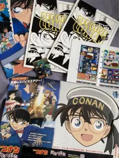【レア映画グッズ】劇場版名探偵コナン 6点セット コナン　灰原　蘭　服部　キッド
