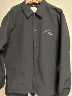 新品　タグ付き　カウズ +ウォーホル　コーチジャケット XL ブラック