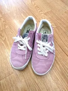VANS スニーカー ピンク スエードのサムネイル