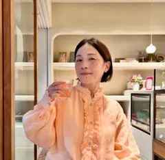 タグ付き 未使用品 24SS ハグオーワー シフォンギャザーブラウス ピンク タグ付き 未使用品 ハグオーワー シフォンギャザーブラウス