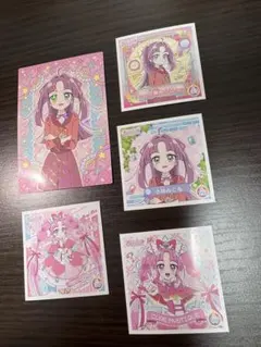 名探偵プリキュア/キュアミスティック/小林みくる/シール/カード/セット