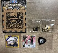 ワンピース ロー　365日ステッカー　ジャンプショップ　ロー サボグッズセット