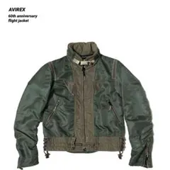 AVIREX 60周年記念 STYLE 6172074羊革使用フライトジャケット
