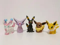 ポケモン　指人形　ブイズ　ポケモンキッズ　ソフビ　イーブイ ブラッキー他