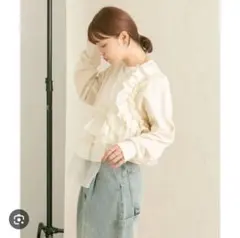 フリル スウェット