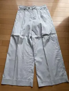 お値下げ　BANANA REPUBLIC ライトブルー ワイドパンツ
