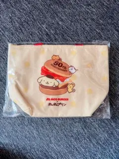 폼폼푸린 モスバーガー50周年記念 オリジナルグッズ「保冷トートバッグ」