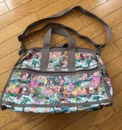 LeSportsac 不思議の国のアリス 花柄 トートバッグ マザーズバッグ 