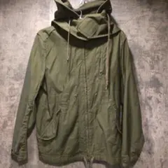 ナノユニバース nano universe オリーブグリーン マウンテンパーカー