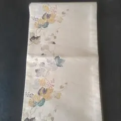 花柄刺繍 袋帯