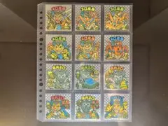 【良品】【アイス版ヘッド8弾コンプセット】旧ビックリマン ヘッド12枚フルコンプ