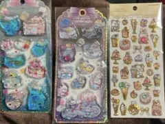 カミオジャパン　ウォーター　ジュエリーシールセット　もちパン　モグにゃん　ヤミー