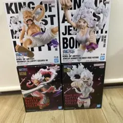 フィギュア　ONE PIECE ルフィ＆ボニー 合計4点まとめ売り