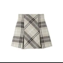 snidel ロービングチェックミニスカート