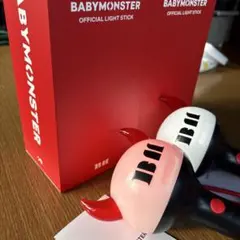 BABYMONSTER OFFICIAL LIGHT STICK未開封トレカ付き