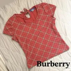 BURBERRY BLUE LABEL ピチt ノバチェック 半袖カットソー