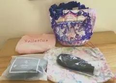 バレエ　ジュニア　バレエシューズ　バック　スカート　ニットボレロ
