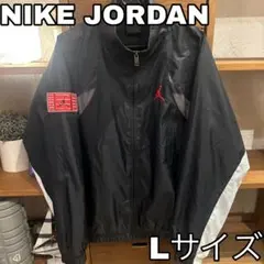 【Lサイズ】 NIKE JORDAN ウーブンジャケット 黒 ナイロンのサムネイル