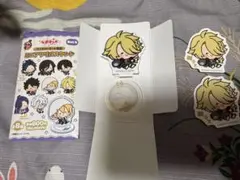 刀剣乱舞　ンマほっぺ　ミニアクリルスタンド　ステッカー　獅子王【３点セット】