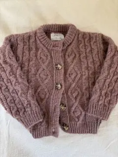 ZARA kids★ケーブルニット カーディガン　120センチ