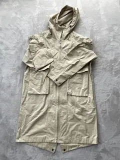 koe フーデッドモッズコート ベージュ Mのサムネイル