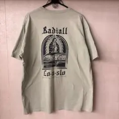 RADIALL ラディアル Tシャツ XL セージグリーン 中古