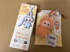 新品未使用　ラブブ イニシャル　PIN FOR LOVE LABUBU J